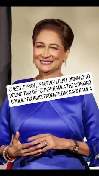 Prime Minister Kamla Persad-Bissessar